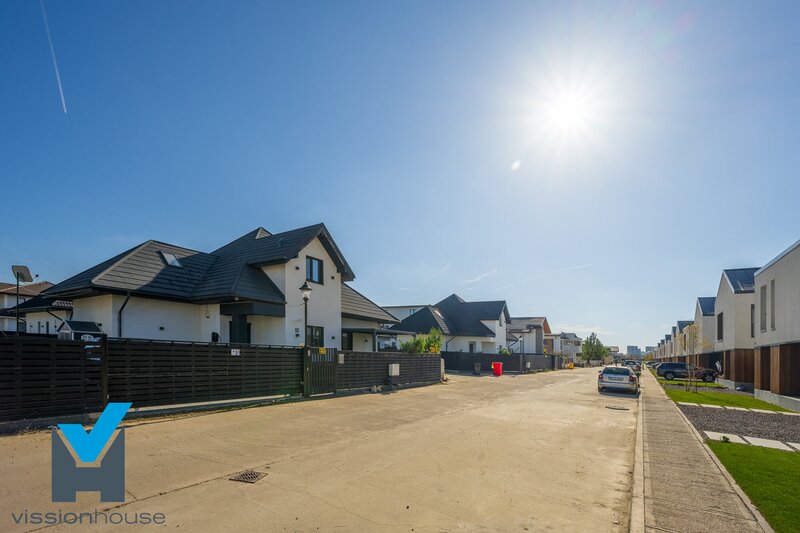 Tunari, vila premium cu gradina si design contemporan.